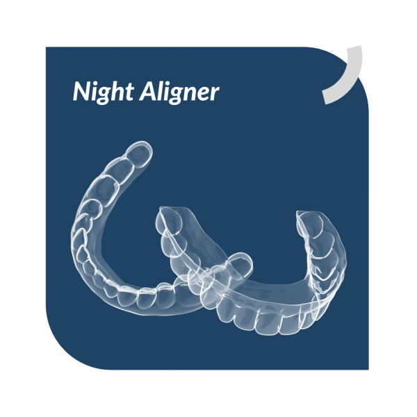 Nacht-Aligner-Behandlung - Unsichtbare Zahnschiene